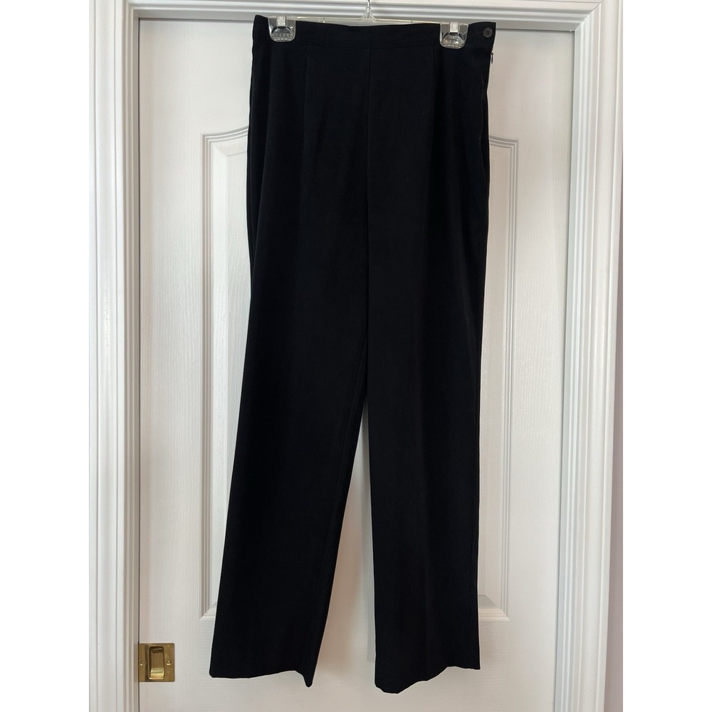 VTG Stonebridge Black Pants Women's Size 10 Work Office Wear Evening